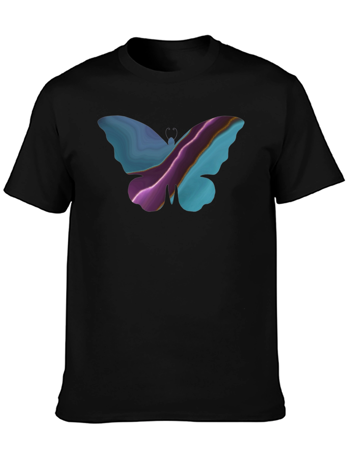 Butterfly Graphic Tee - Unique Artistic Design