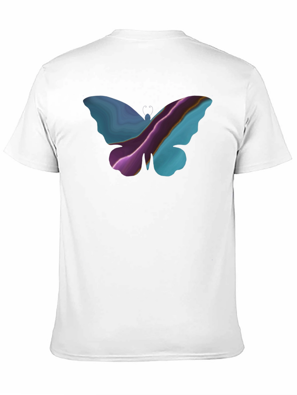 Butterfly Graphic Tee - Unique Artistic Design