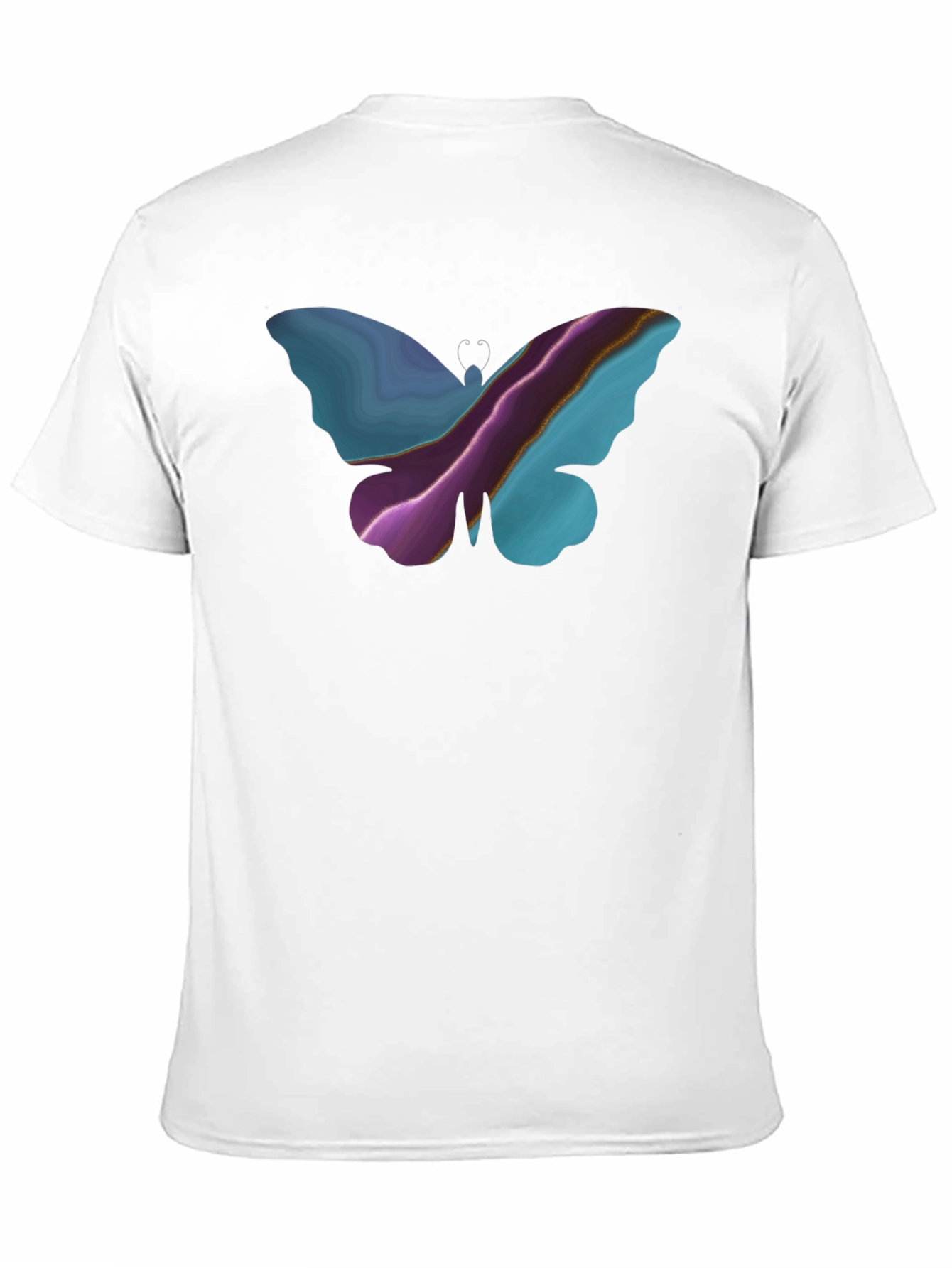 Butterfly Graphic Tee - Unique Artistic Design