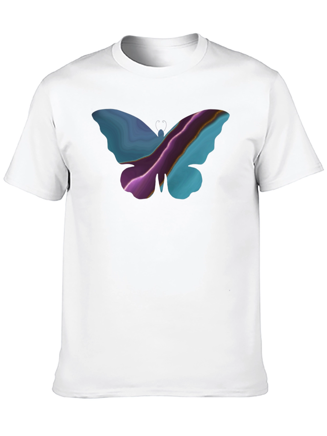 Butterfly Graphic Tee - Unique Artistic Design