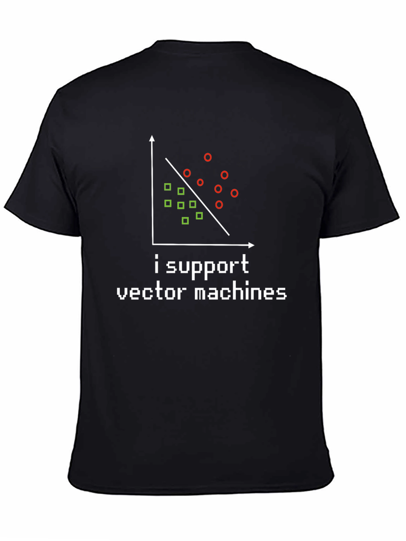 I Support Vector Machines T-Shirt - Data Science Humor