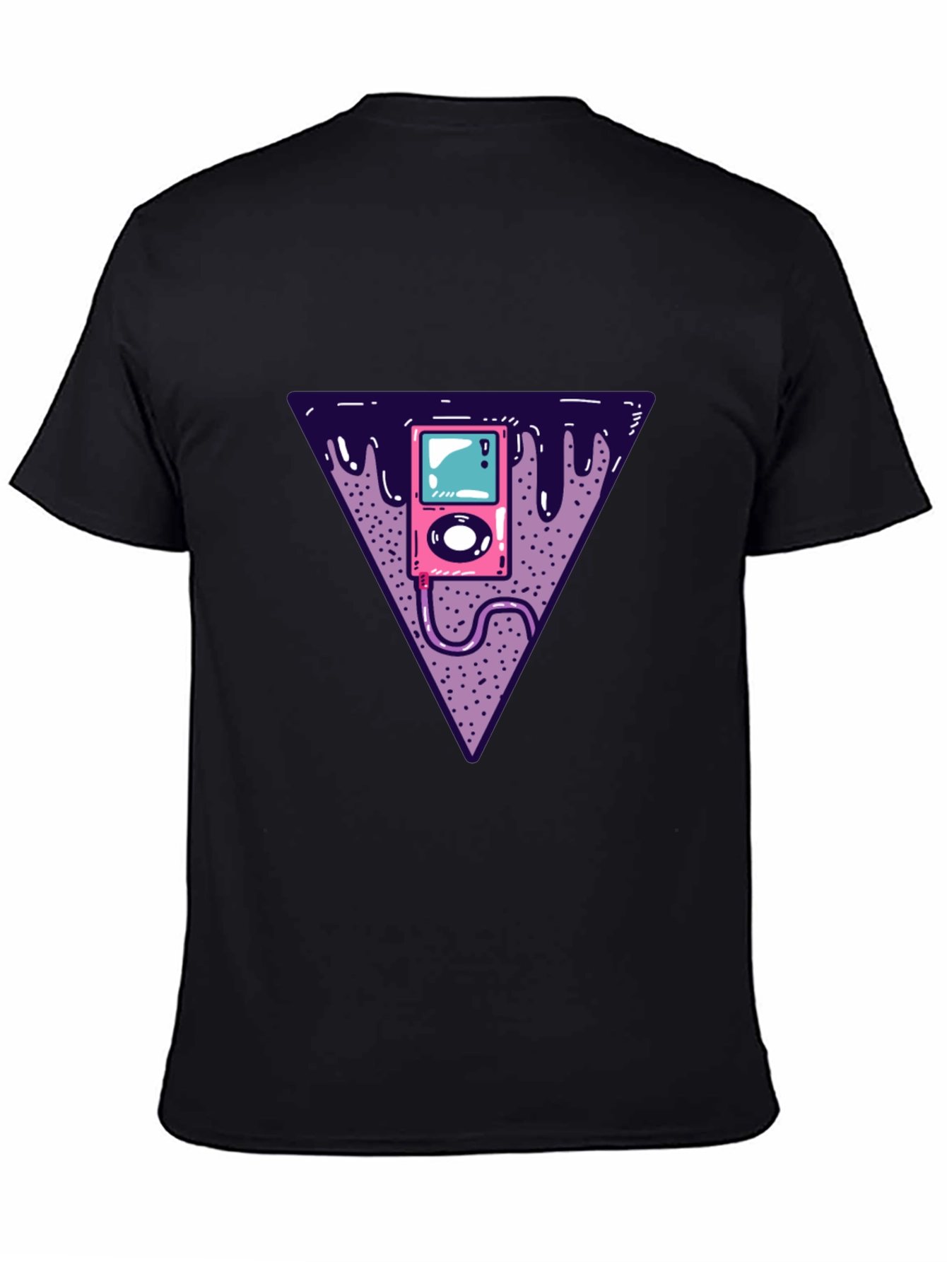 Retro Music Player Graphic Tee - Classic Vibe