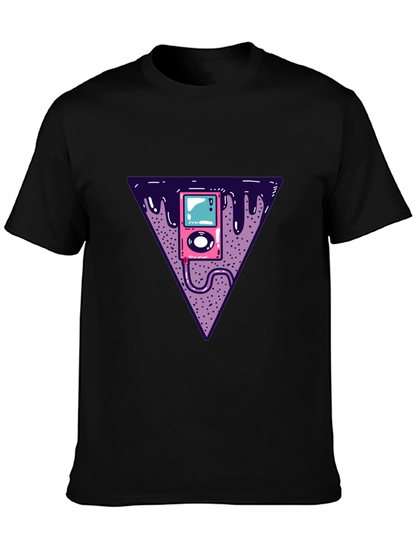 Retro Music Player Graphic Tee - Classic Vibe