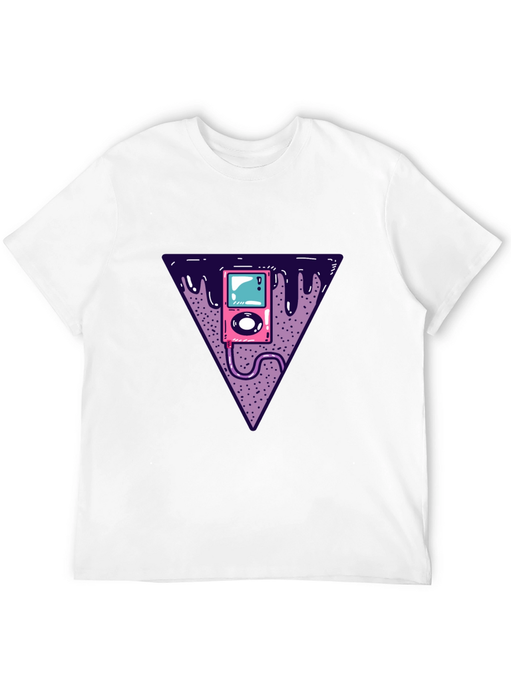 Retro Music Player Graphic Tee - Classic Vibe