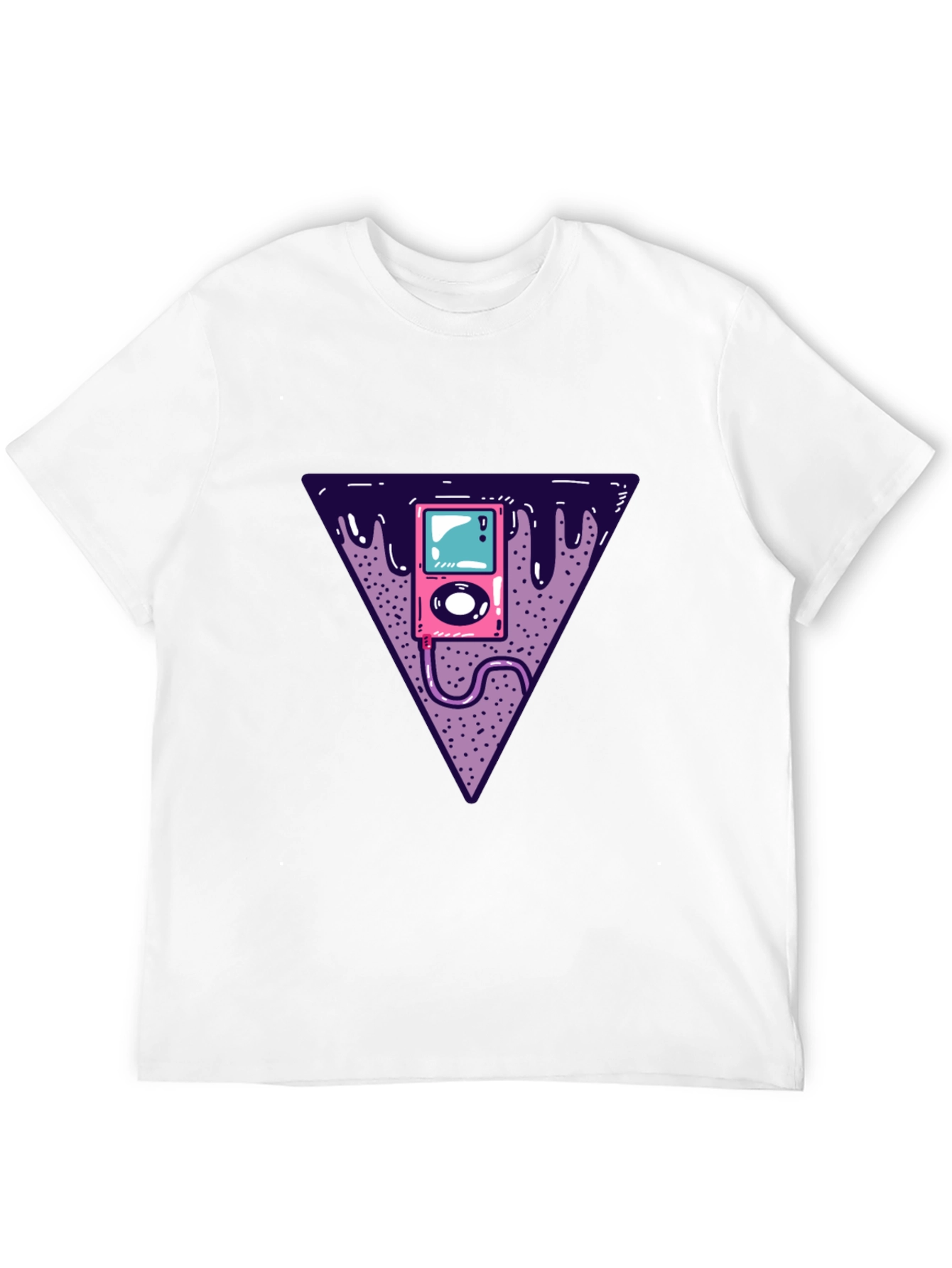 Retro Music Player Graphic Tee - Classic Vibe