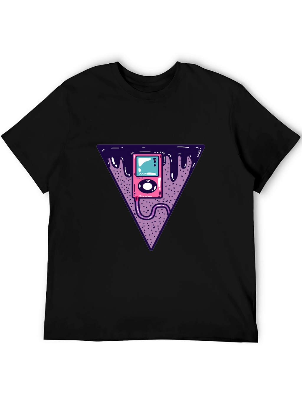 Retro Music Player Graphic Tee - Classic Vibe