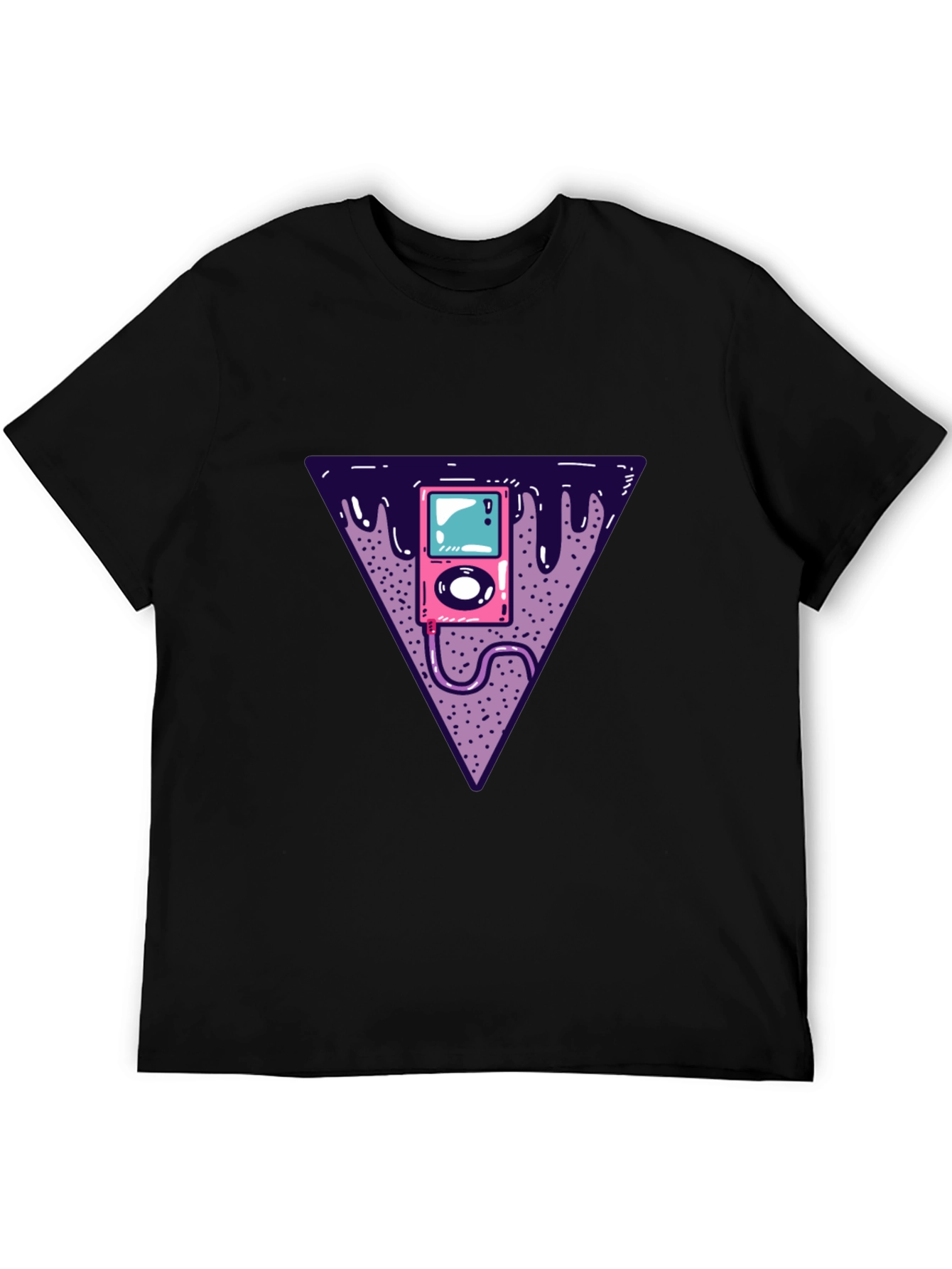 Retro Music Player Graphic Tee - Classic Vibe
