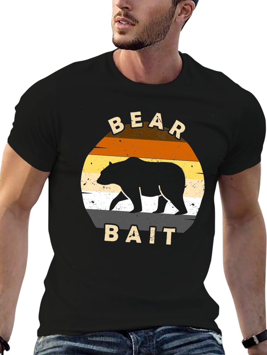 Bear Bait Graphic T-Shirt