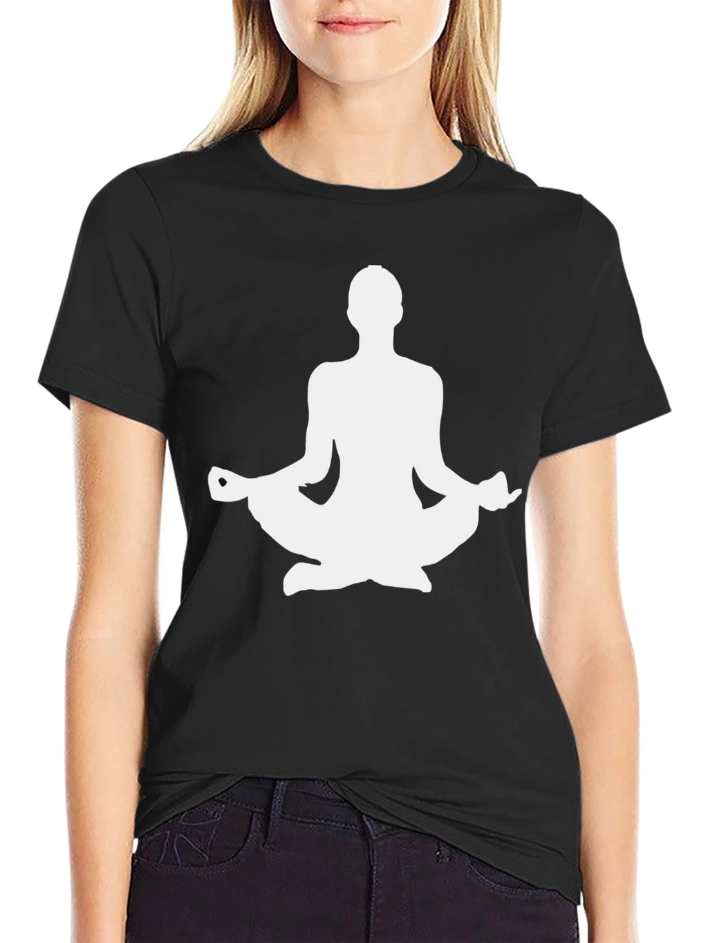 Zen Master T-Shirt - Yoga Pose Graphic Tee
