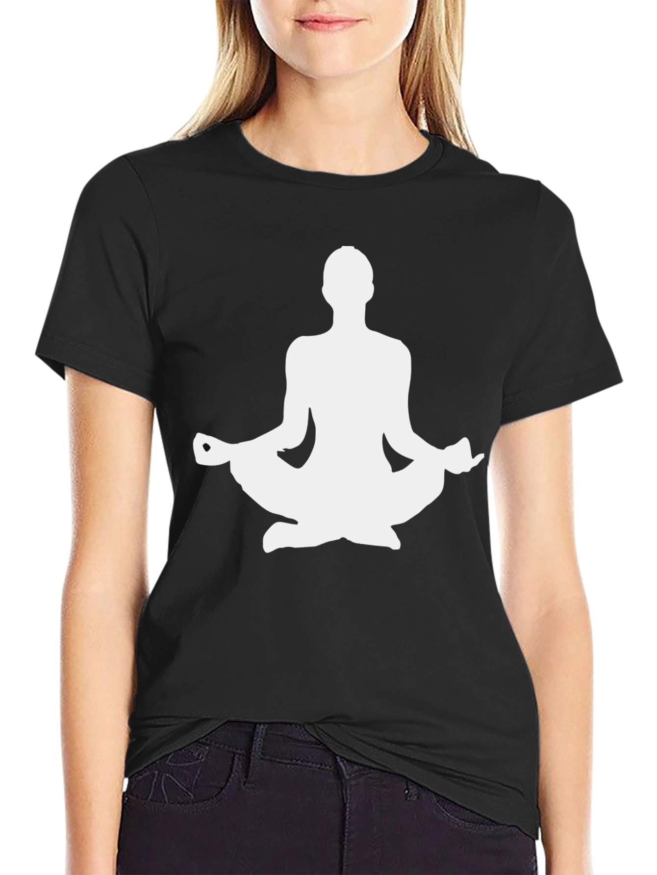 Zen Master T-Shirt - Yoga Pose Graphic Tee