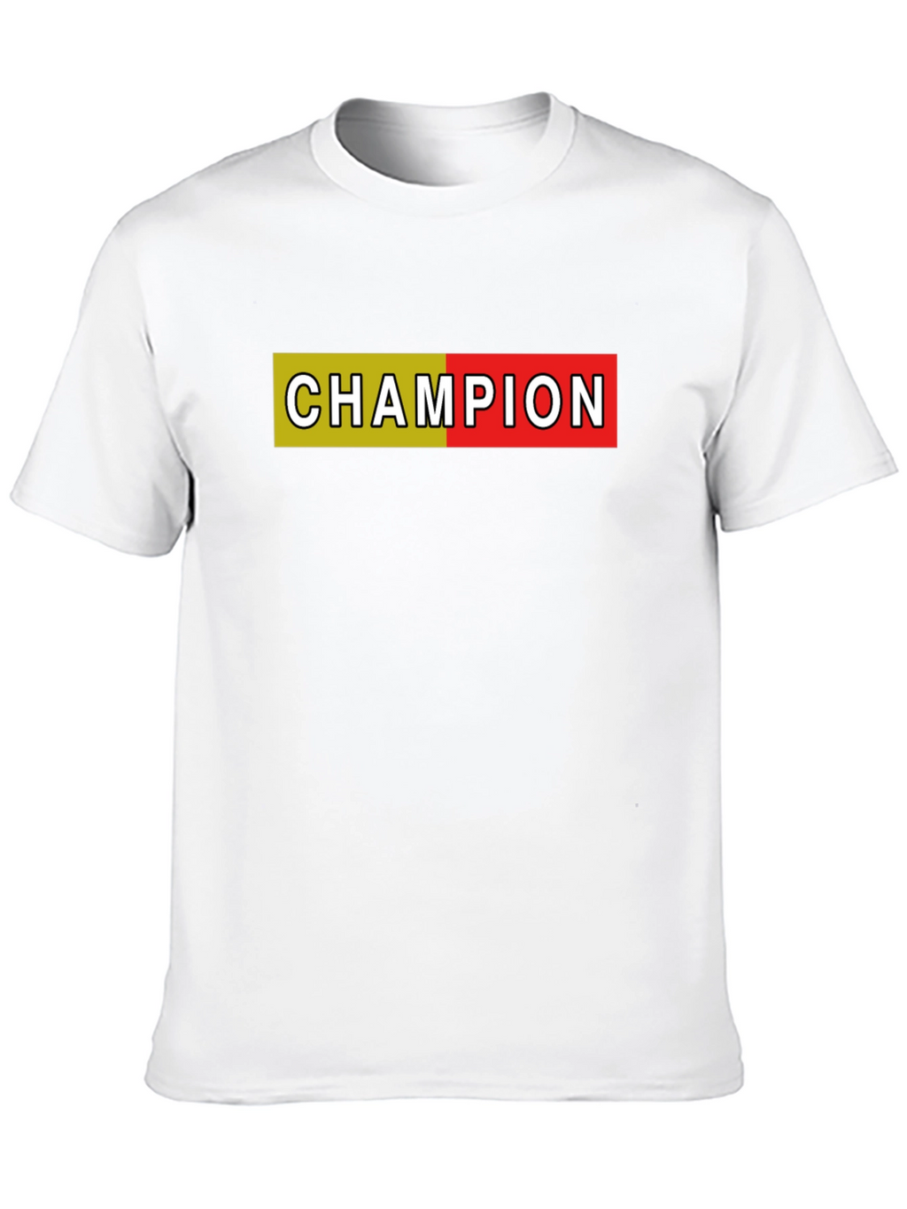 Champion Graphic T-Shirt - Black Cotton Tee