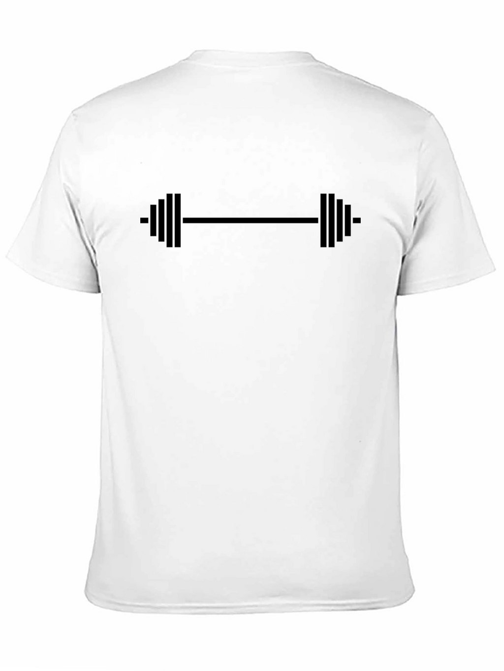 Workout T-Shirt - Barbell Graphic Tee