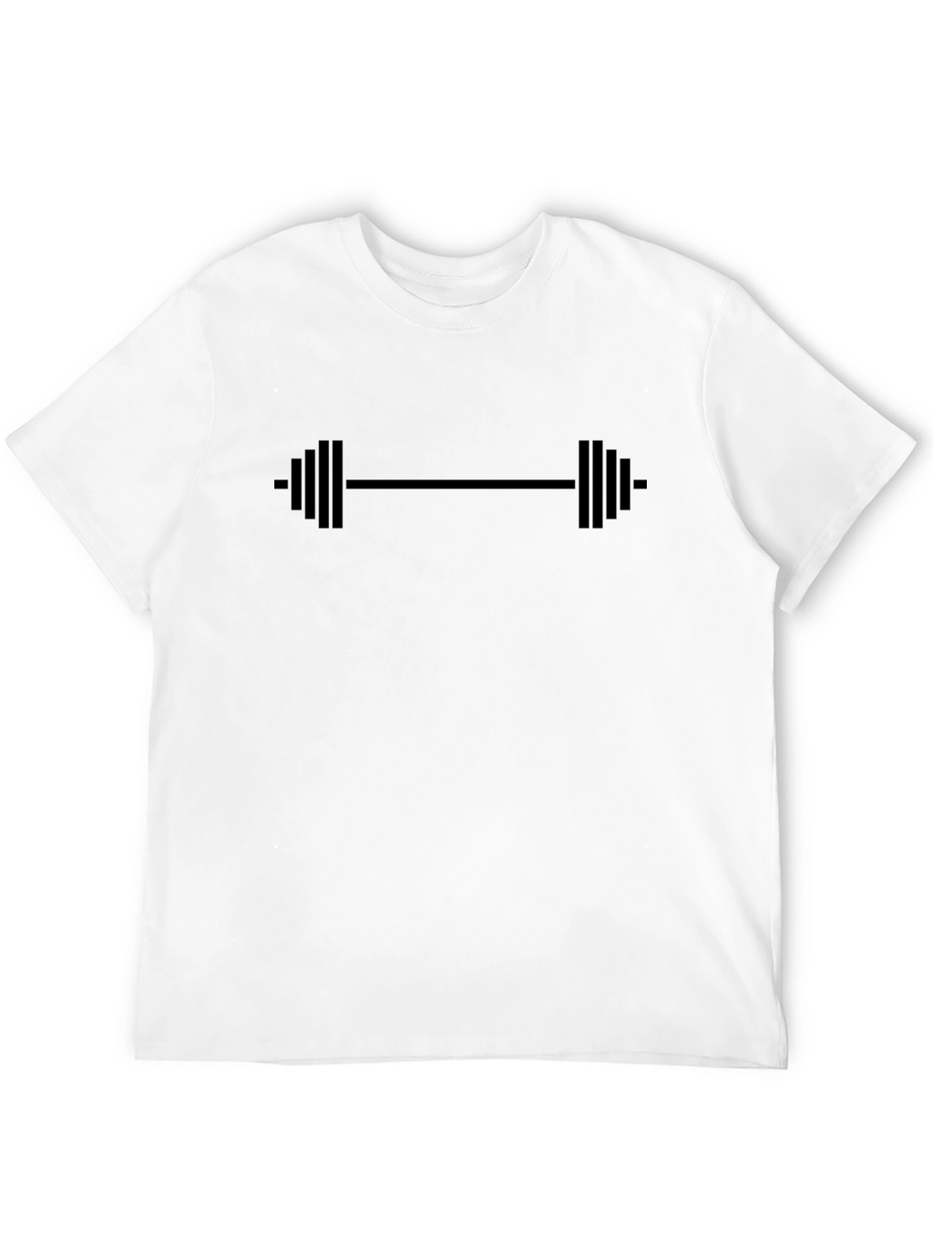 Workout T-Shirt - Barbell Graphic Tee