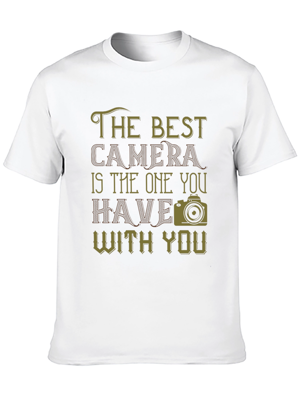 The Best Camera T-Shirt - Photography Tee