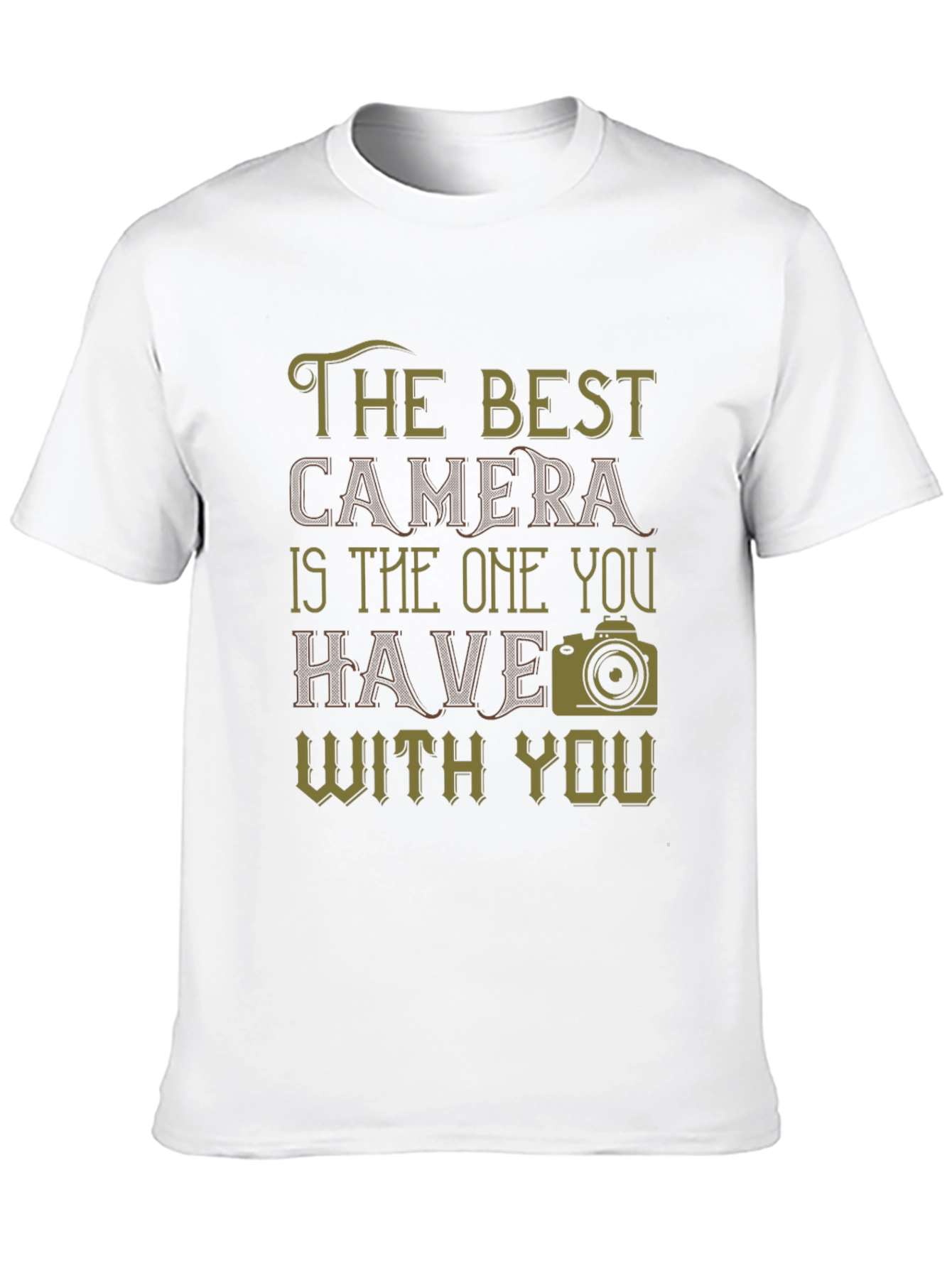 The Best Camera T-Shirt - Photography Tee