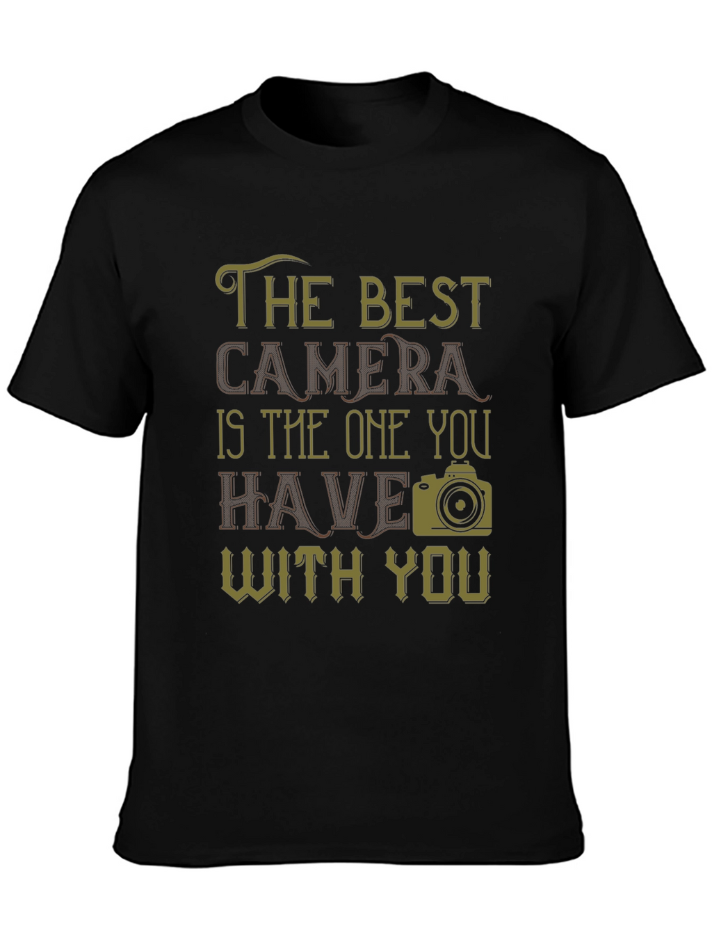 The Best Camera T-Shirt - Photography Tee