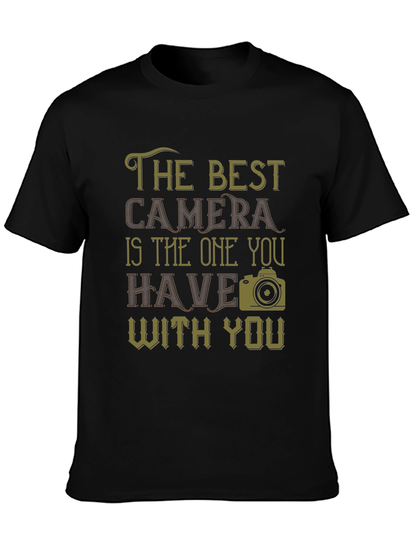 The Best Camera T-Shirt - Photography Tee