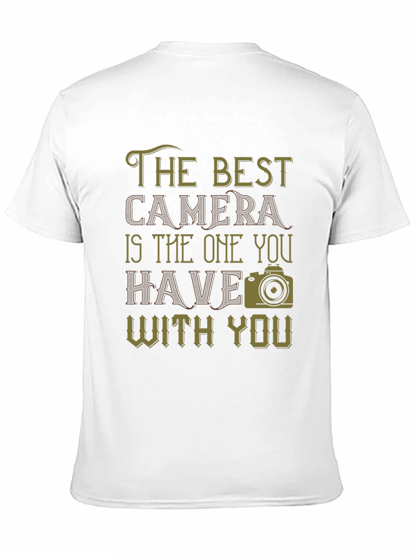 The Best Camera T-Shirt - Photography Tee