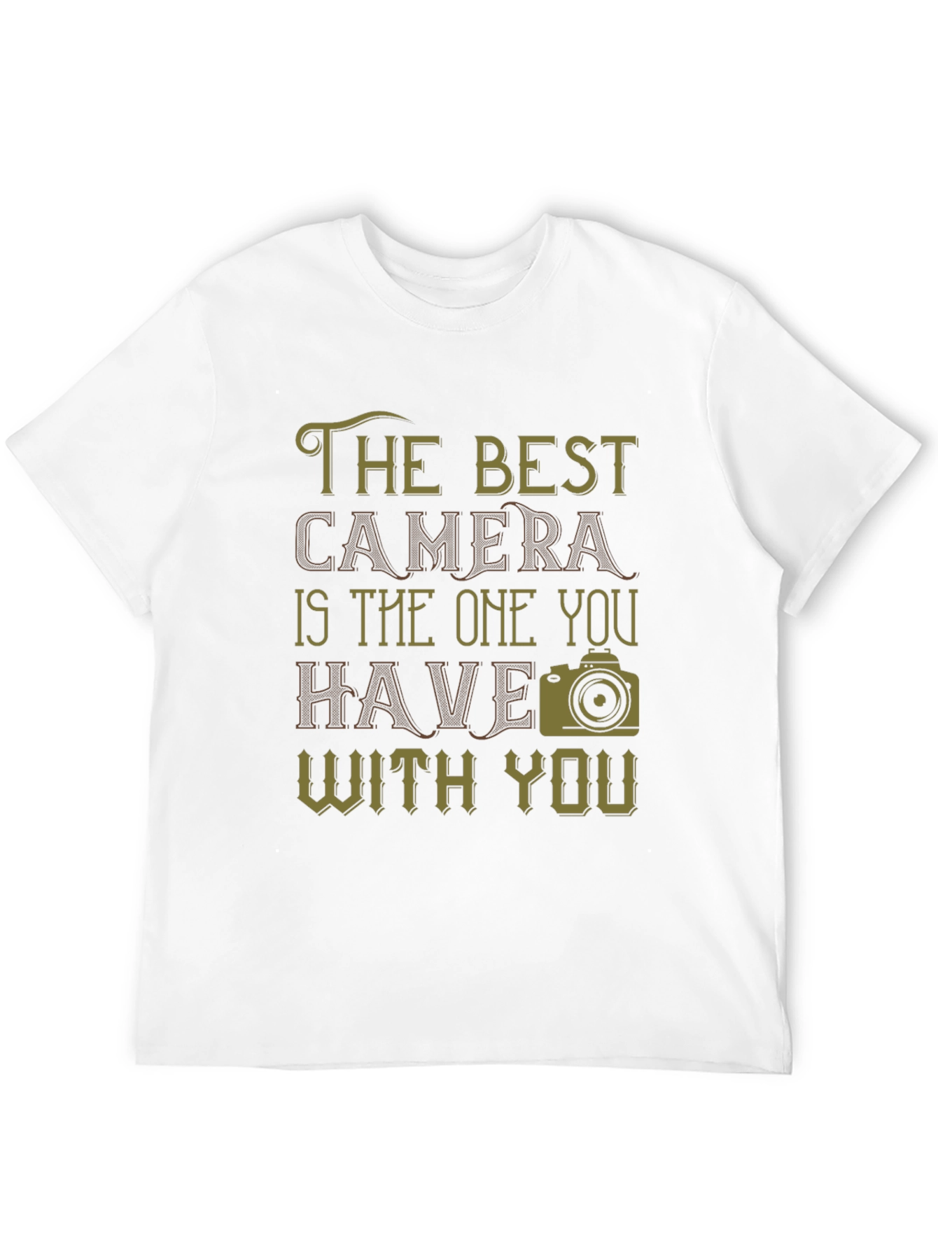 The Best Camera T-Shirt - Photography Tee