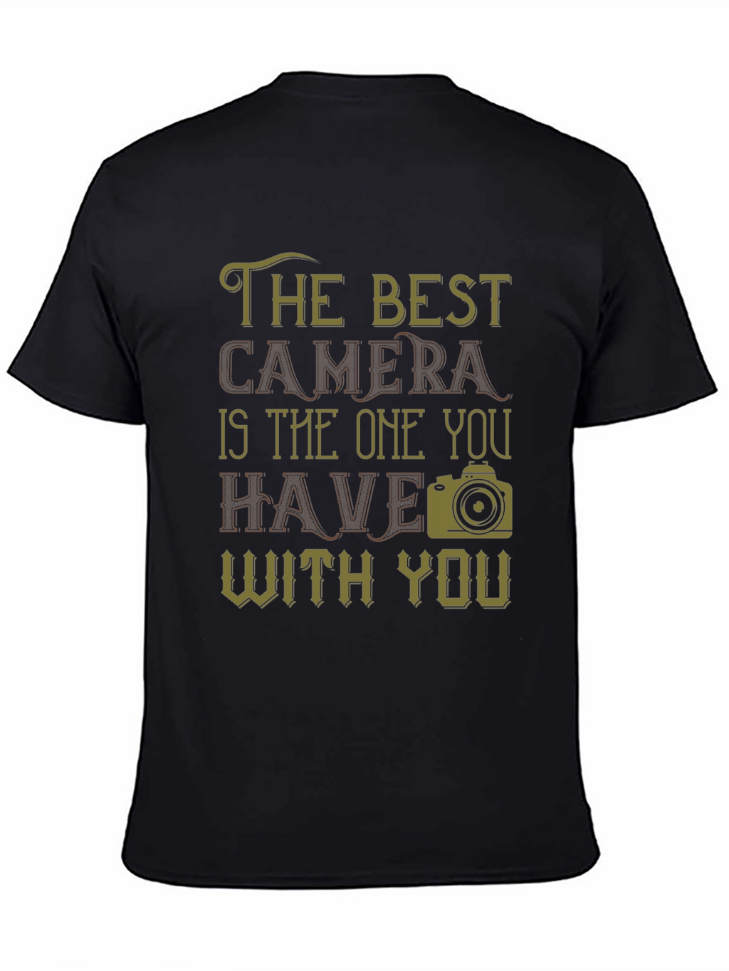 The Best Camera T-Shirt - Photography Tee