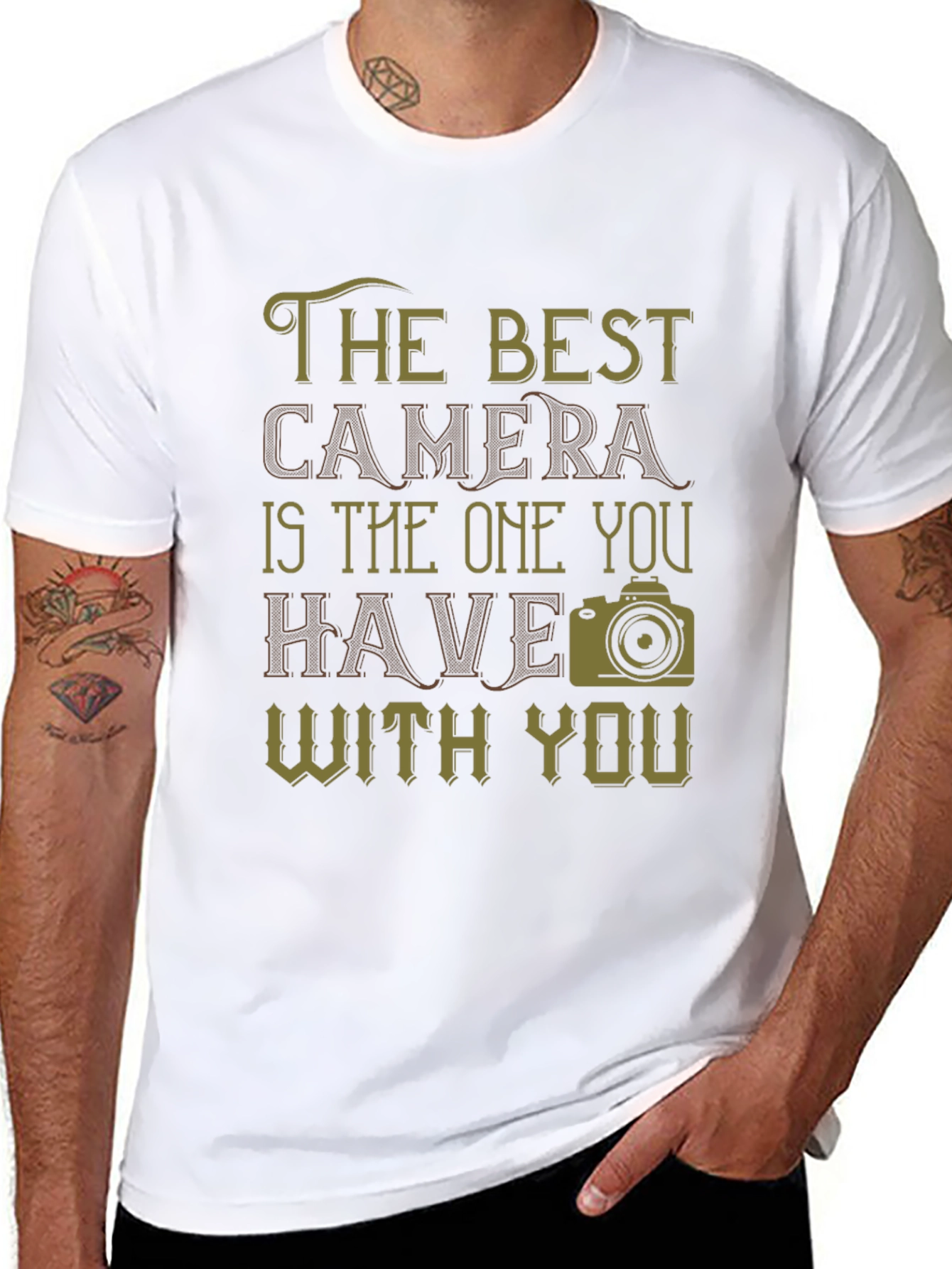 The Best Camera T-Shirt - Photography Tee