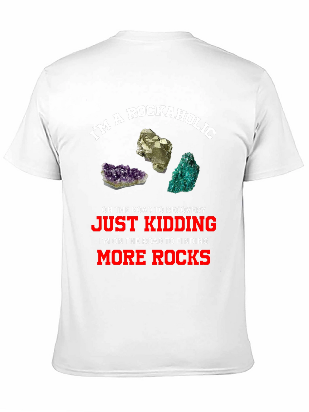 Rockaholic Graphic T-Shirt - Mineral Lover Tee