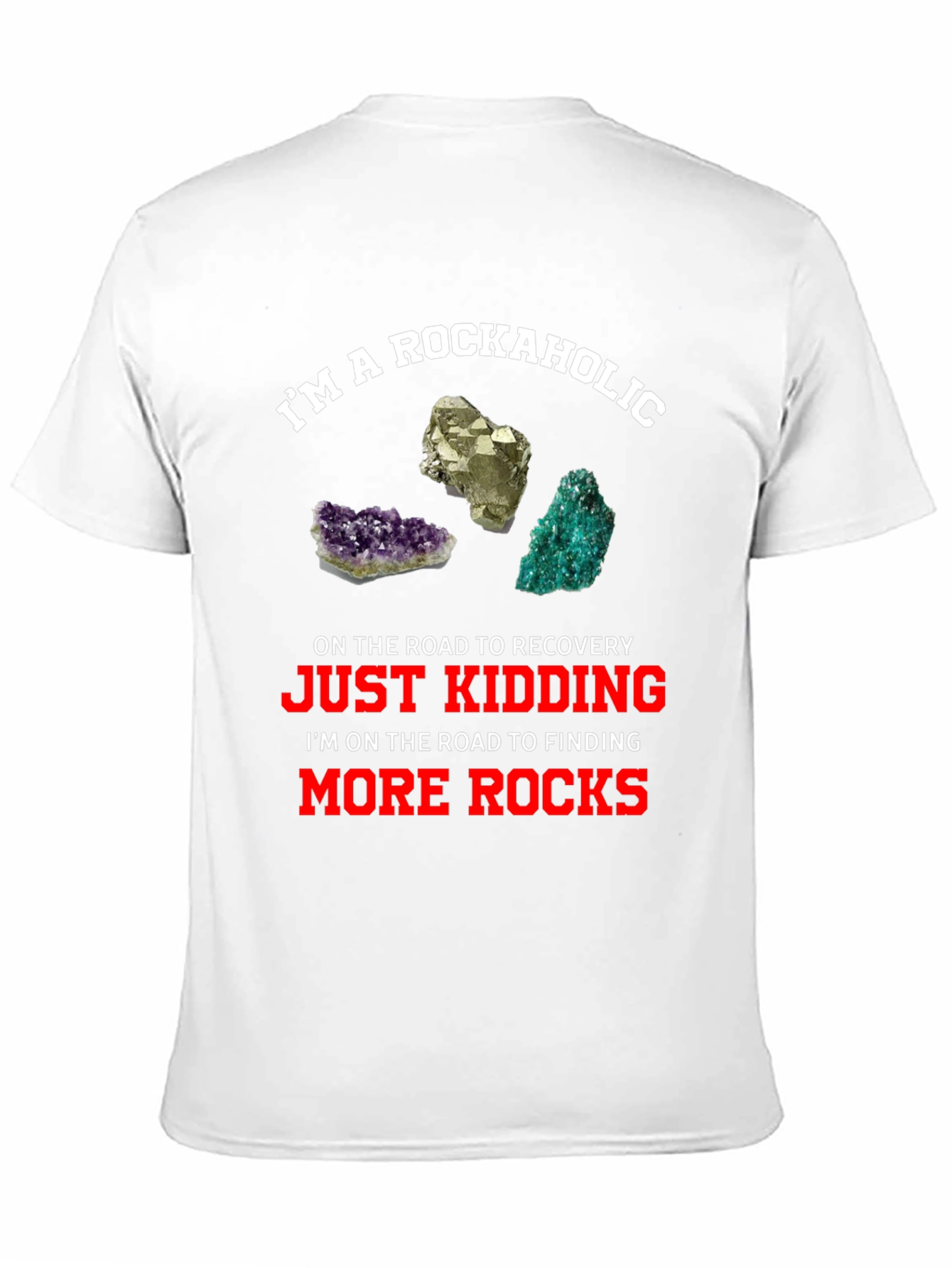Rockaholic Graphic T-Shirt - Mineral Lover Tee