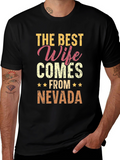 Best Wife From Nevada Graphic T-Shirt