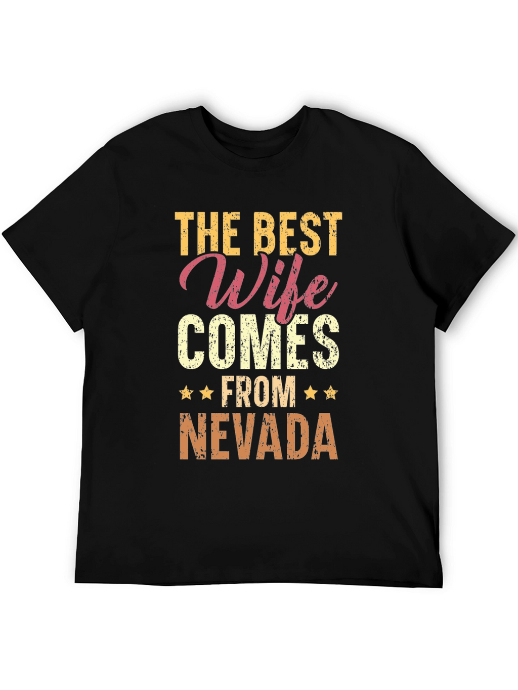 Best Wife From Nevada Graphic T-Shirt