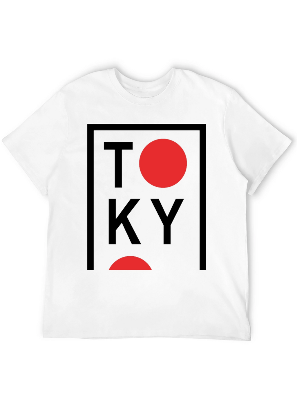 Tokyo Graphic Print Crewneck T-Shirt