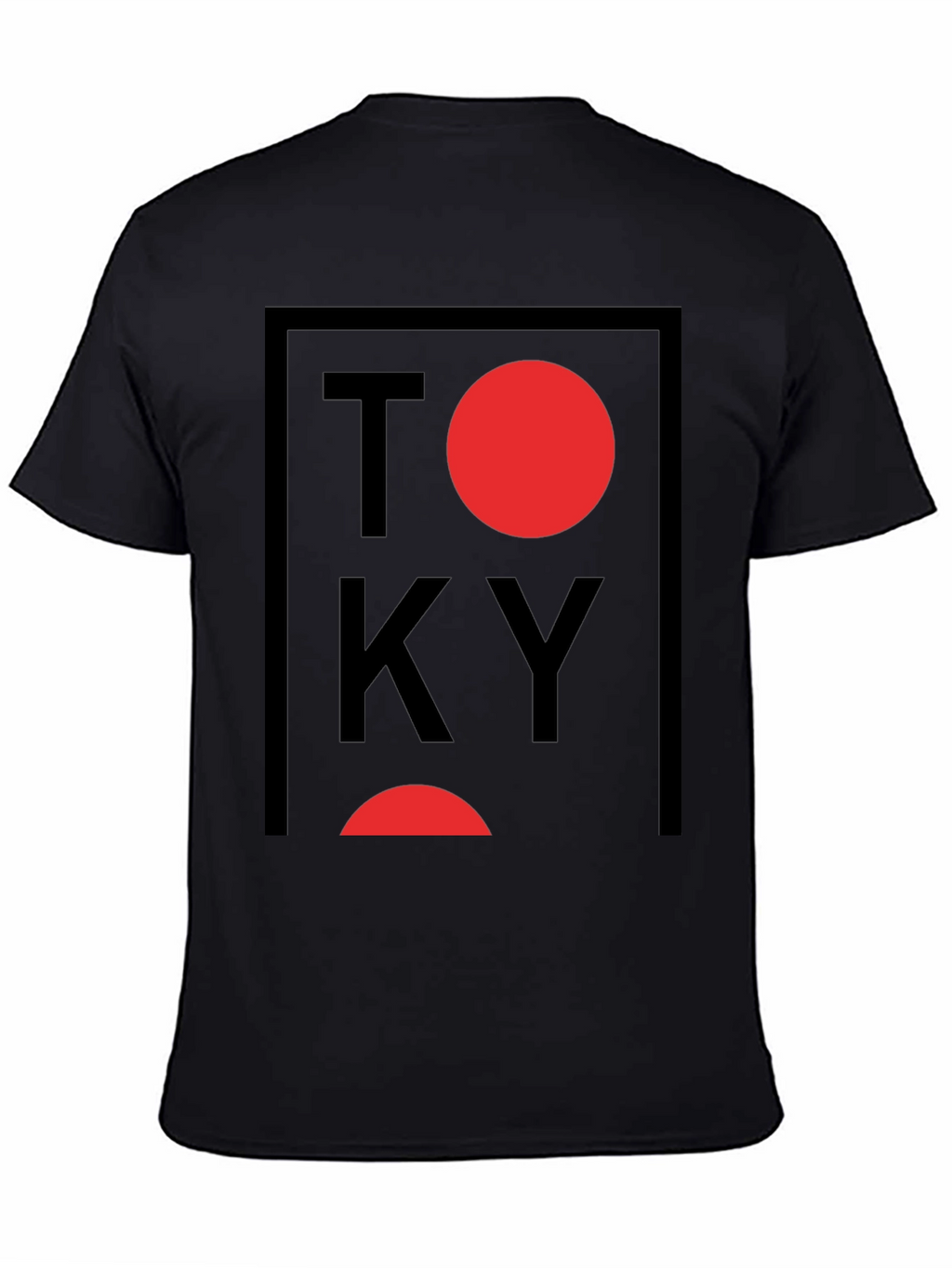 Tokyo Graphic Print Crewneck T-Shirt