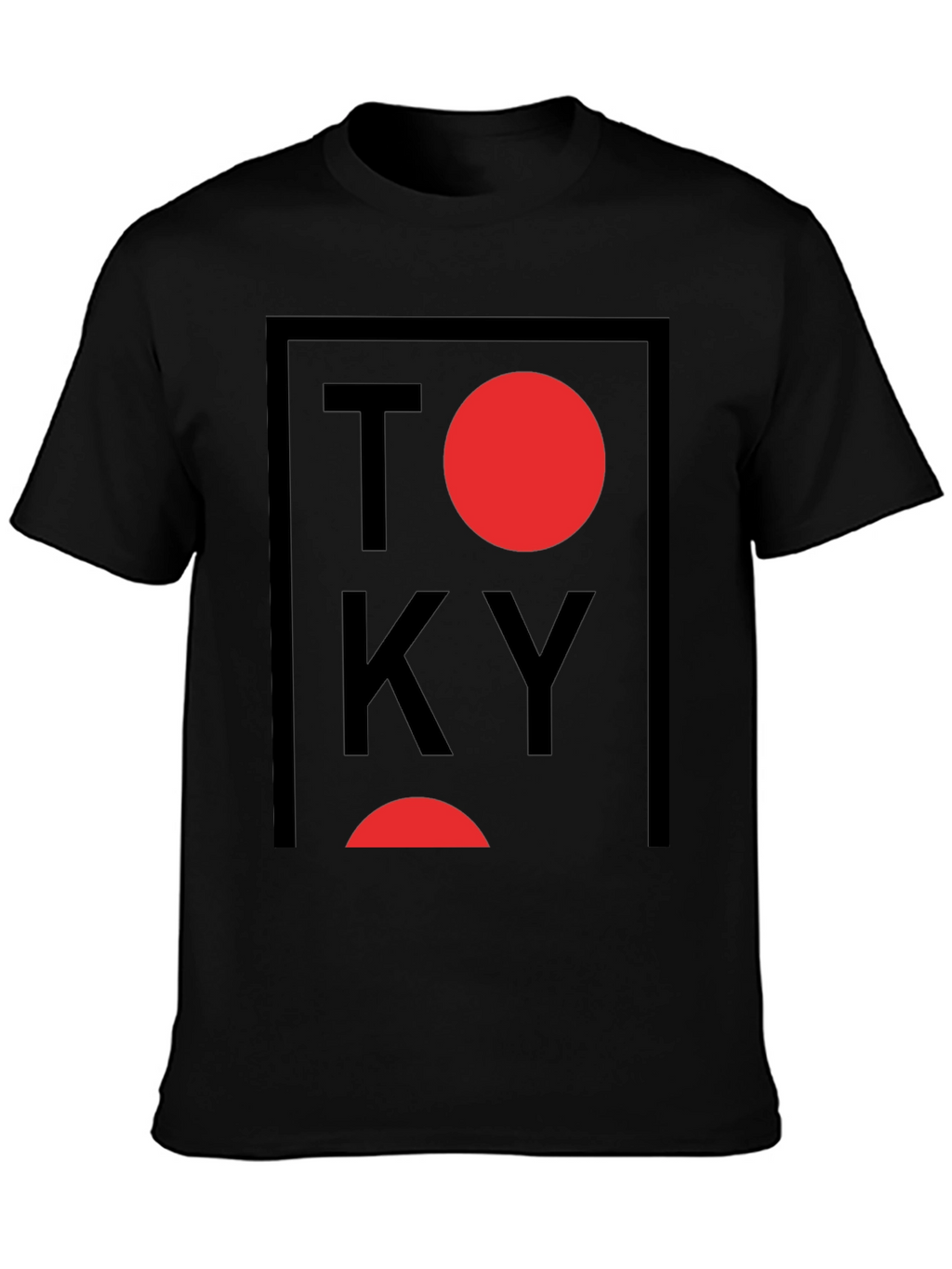 Tokyo Graphic Print Crewneck T-Shirt