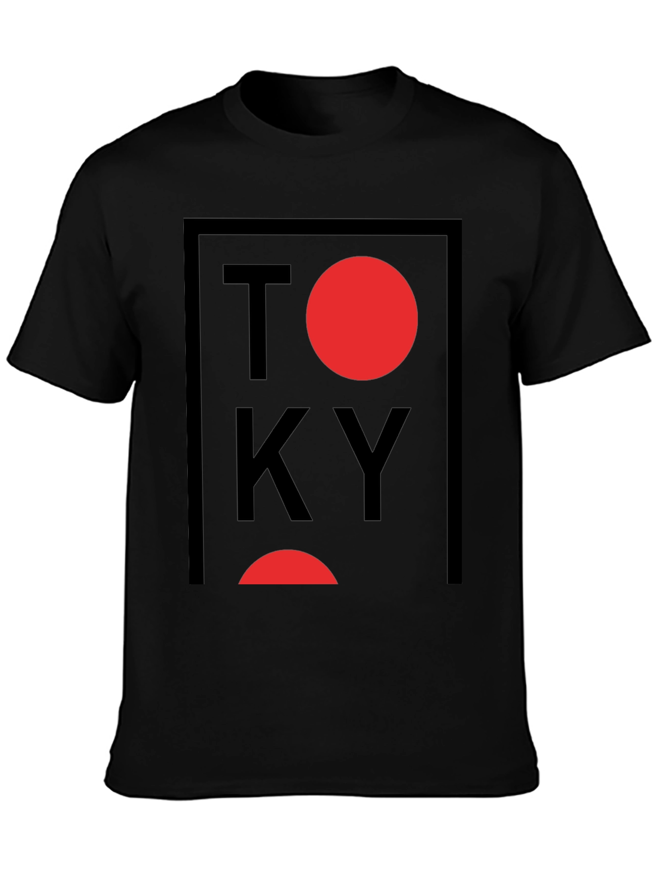 Tokyo Graphic Print Crewneck T-Shirt