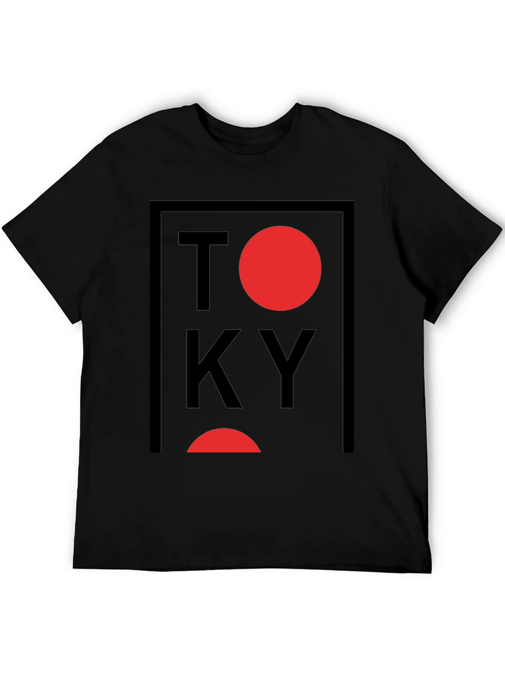 Tokyo Graphic Print Crewneck T-Shirt