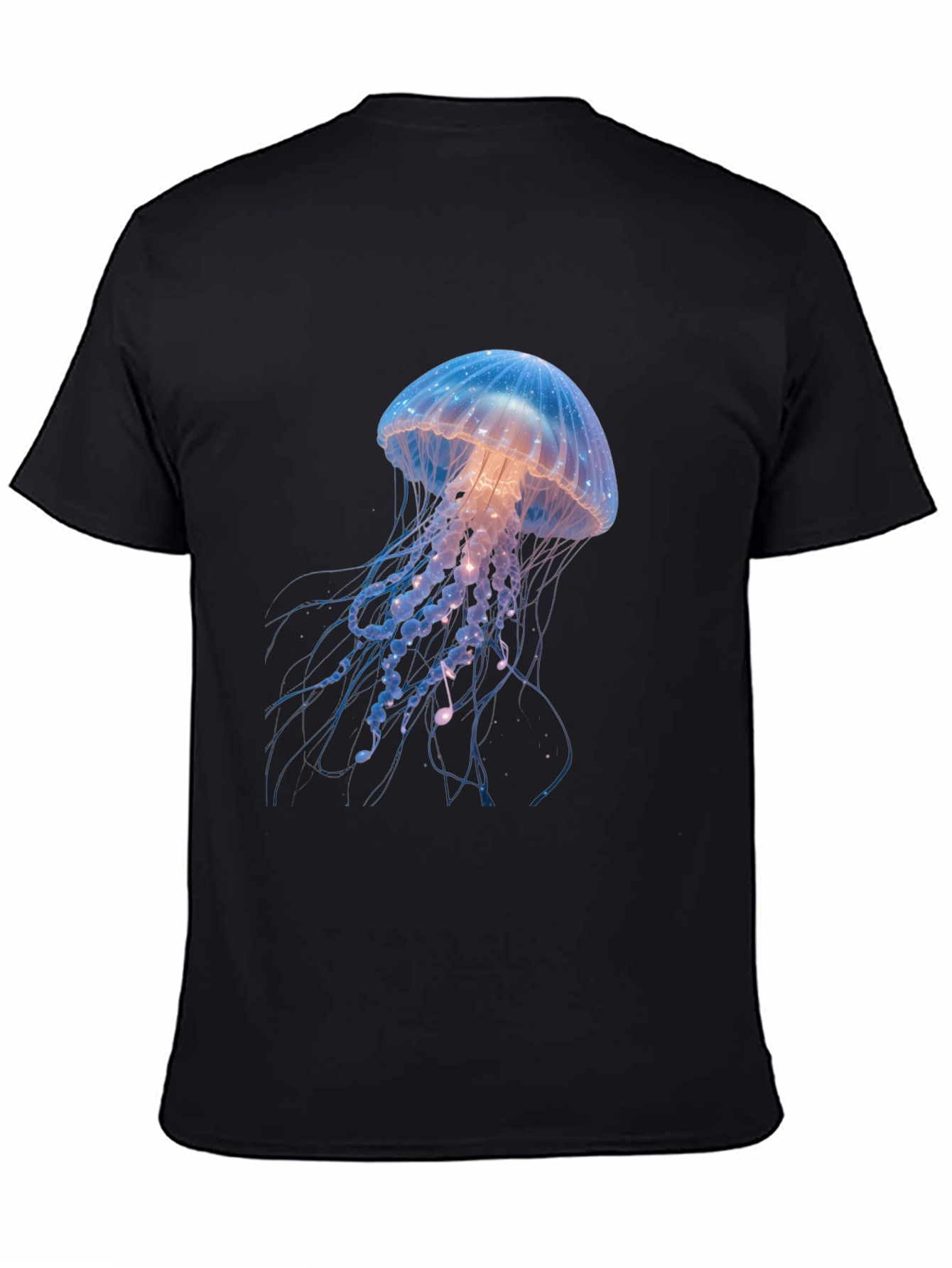 Jellyfish Graphic Black T-Shirt
