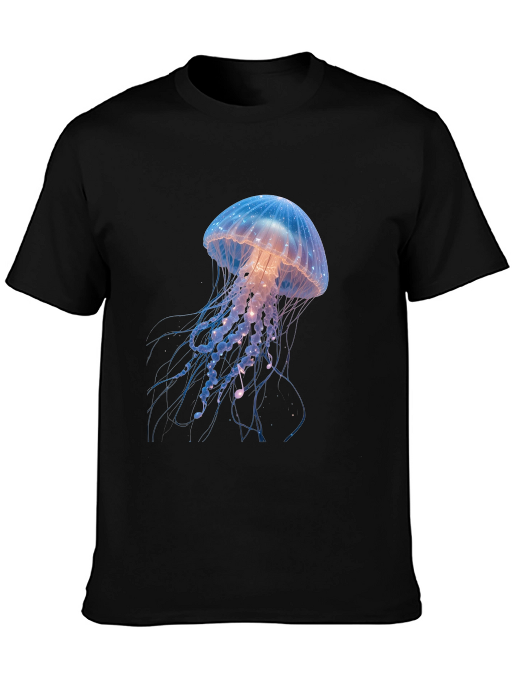 Jellyfish Graphic Black T-Shirt