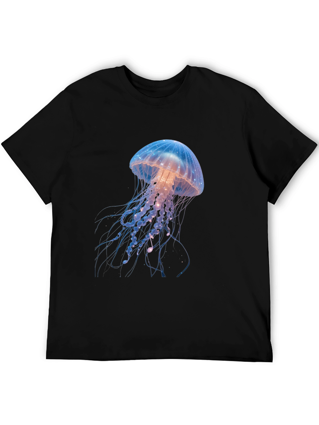 Jellyfish Graphic Black T-Shirt