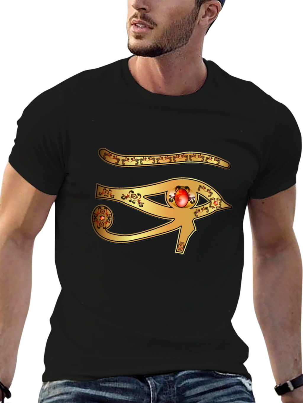 Eye of Horus T-Shirt - Egyptian Symbol