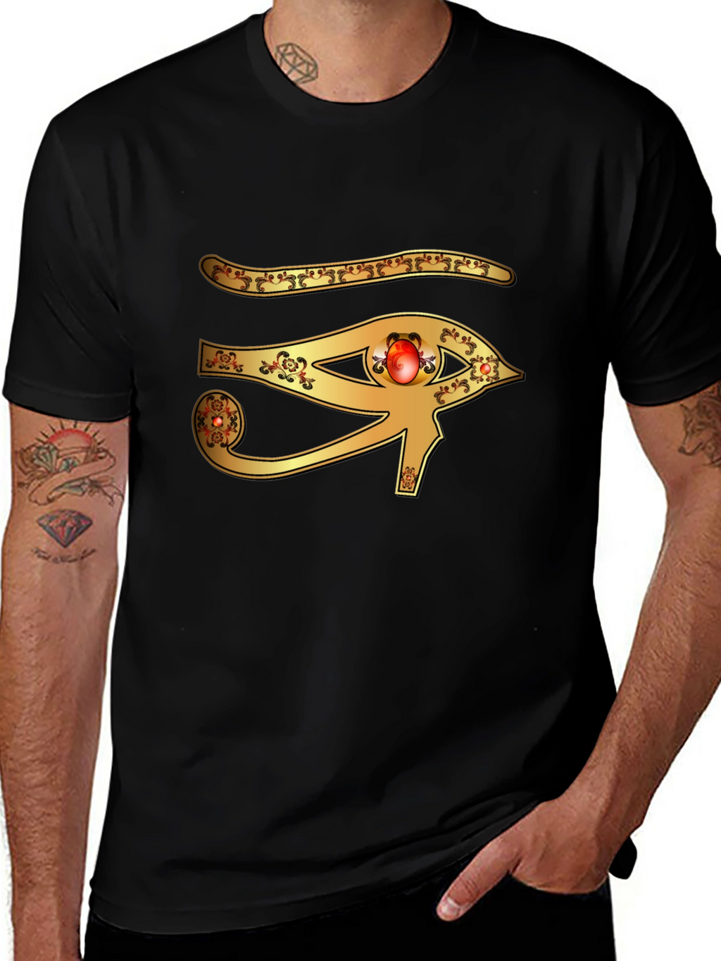 Eye of Horus T-Shirt - Egyptian Symbol