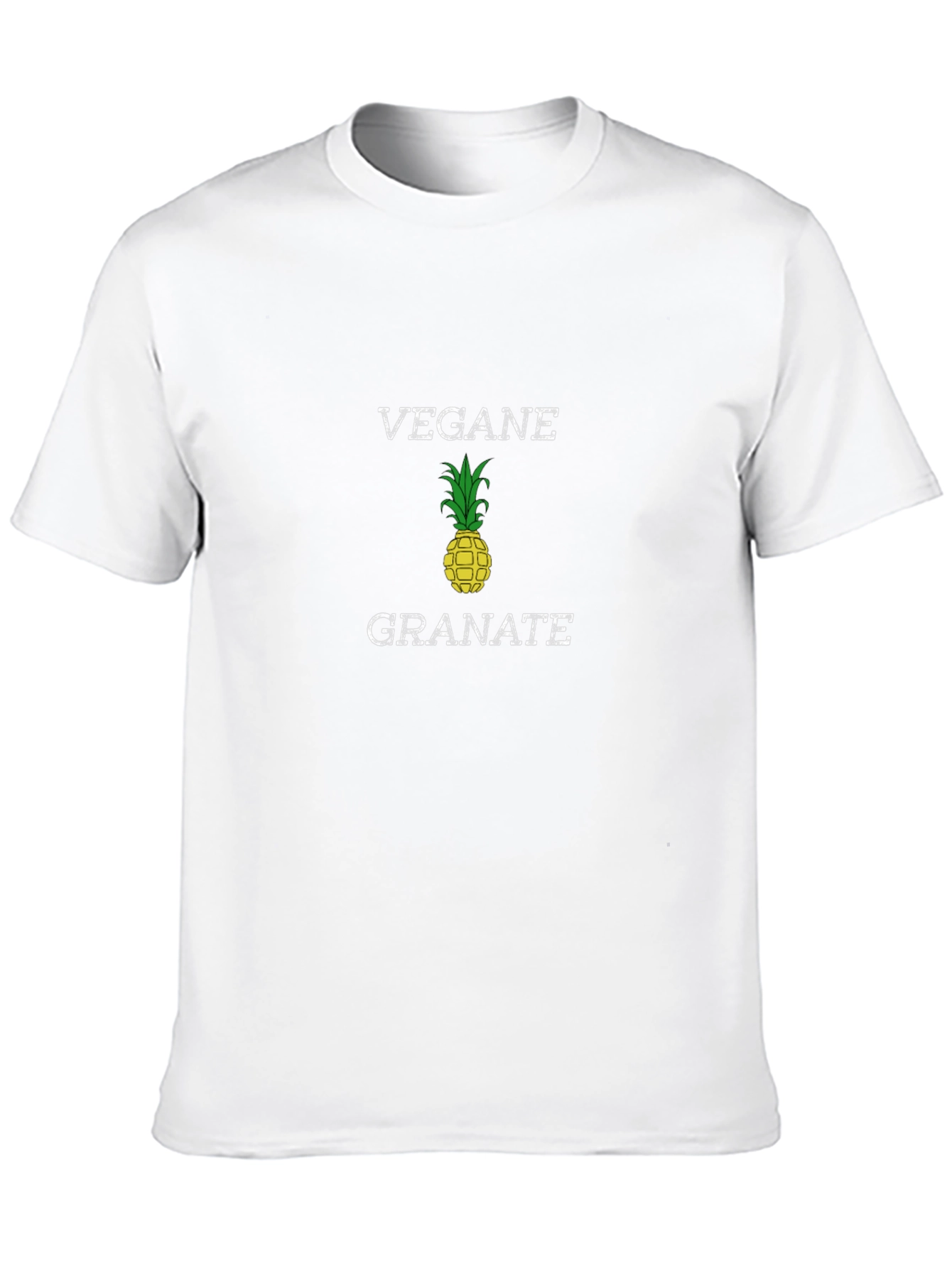 Vegan Pineapple Graphic T-Shirt