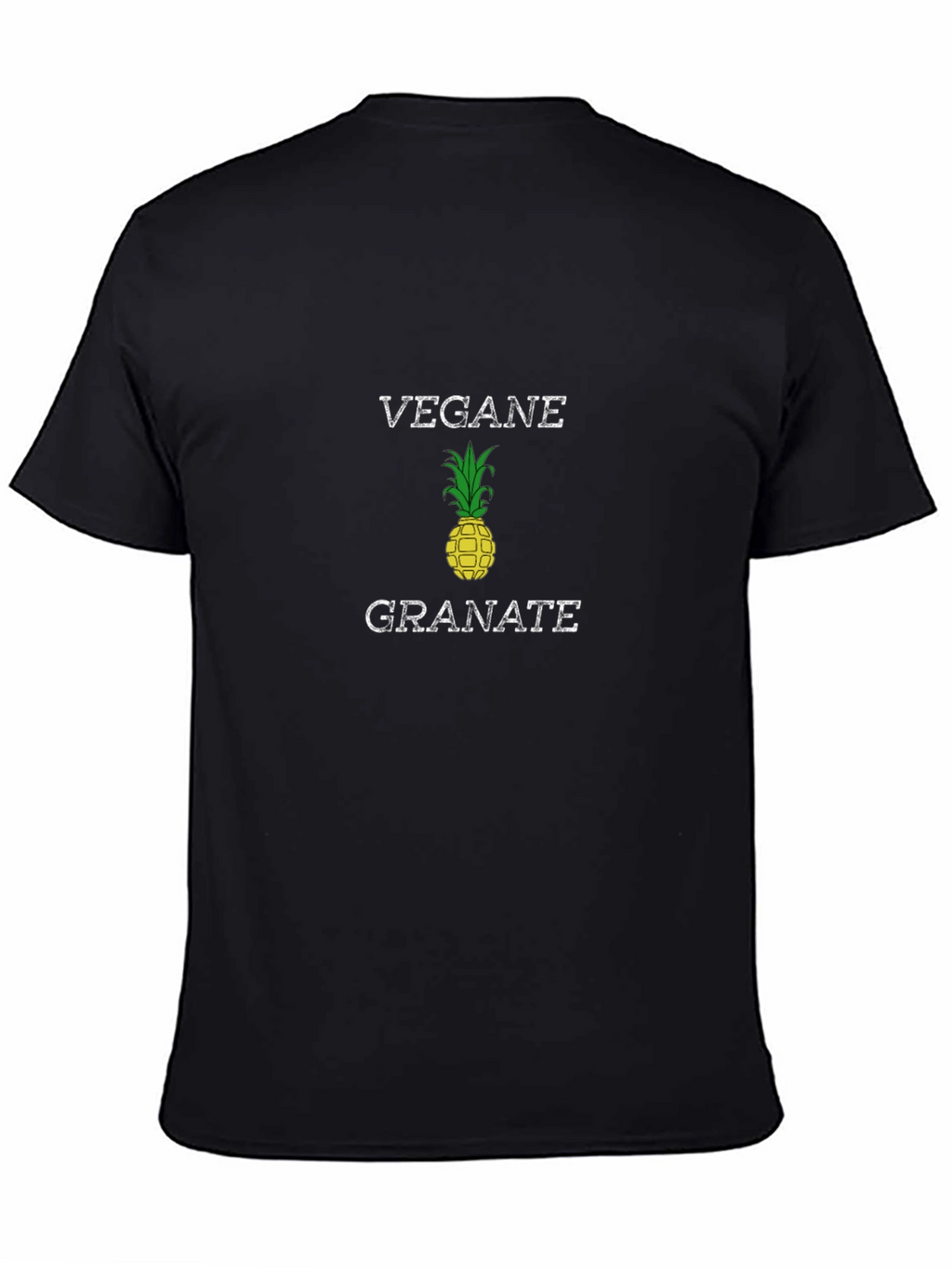 Vegan Pineapple Graphic T-Shirt