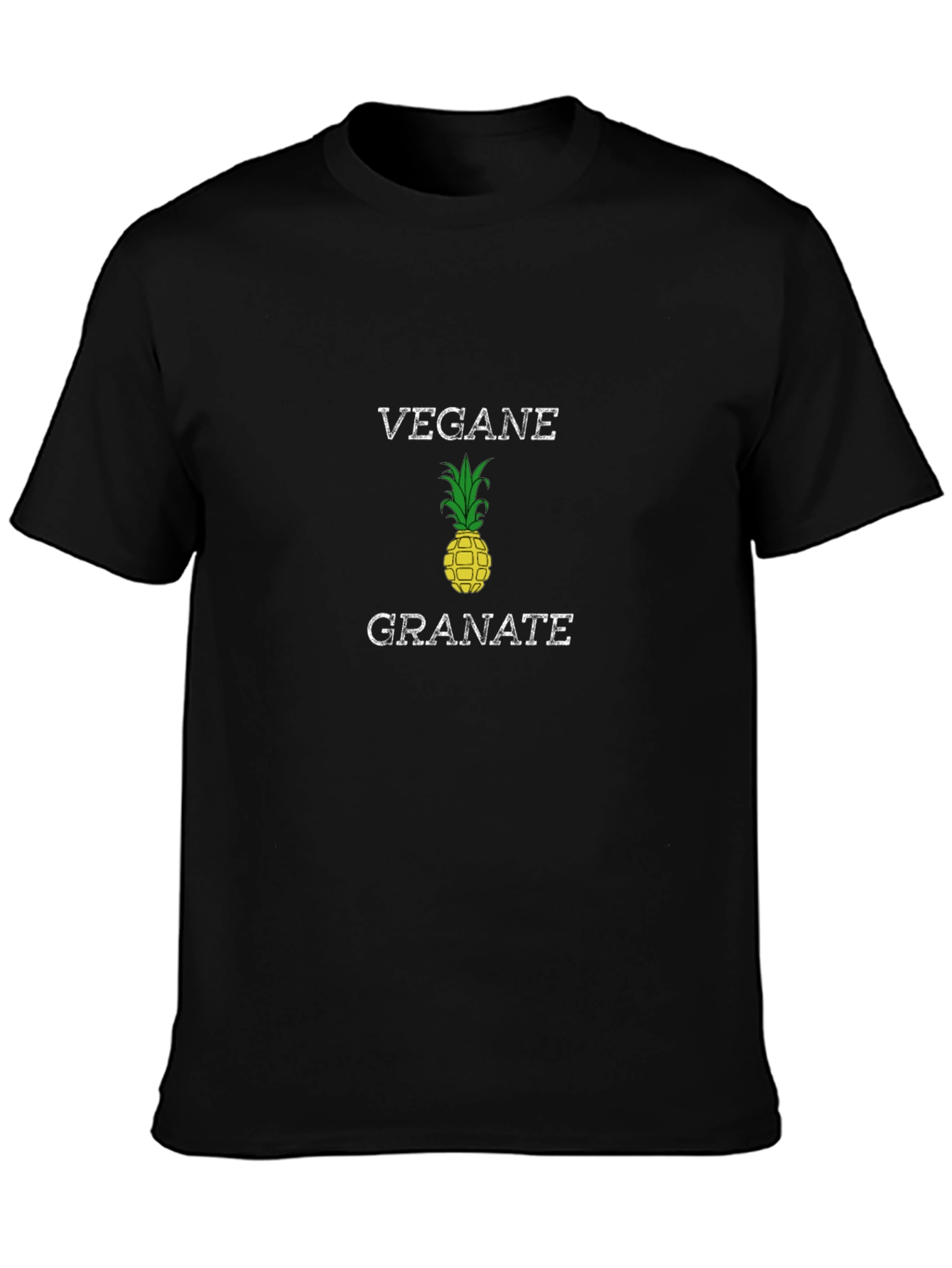 Vegan Pineapple Graphic T-Shirt