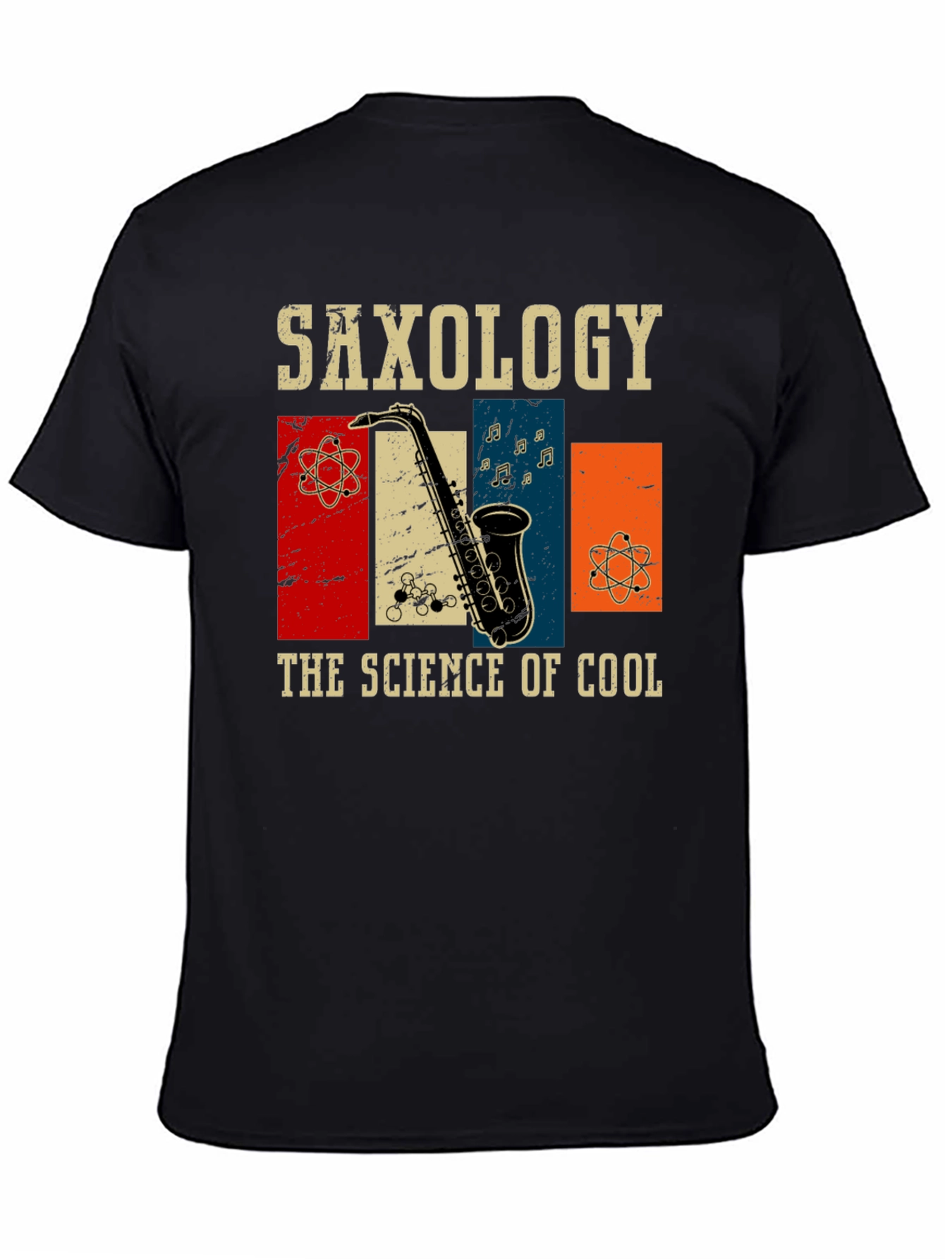 Saxology Science of Cool Graphic T-Shirt
