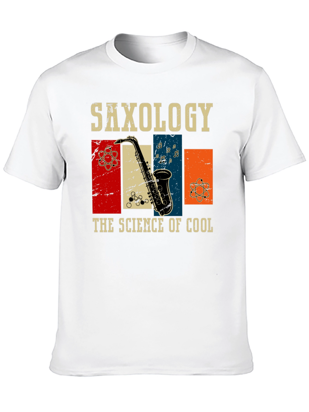 Saxology Science of Cool Graphic T-Shirt