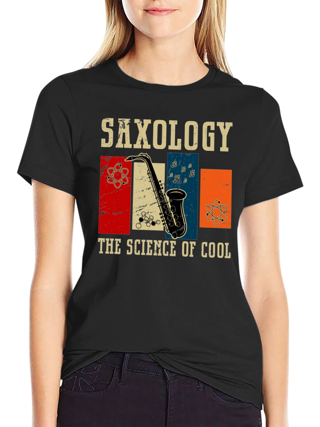 Saxology Science of Cool Graphic T-Shirt
