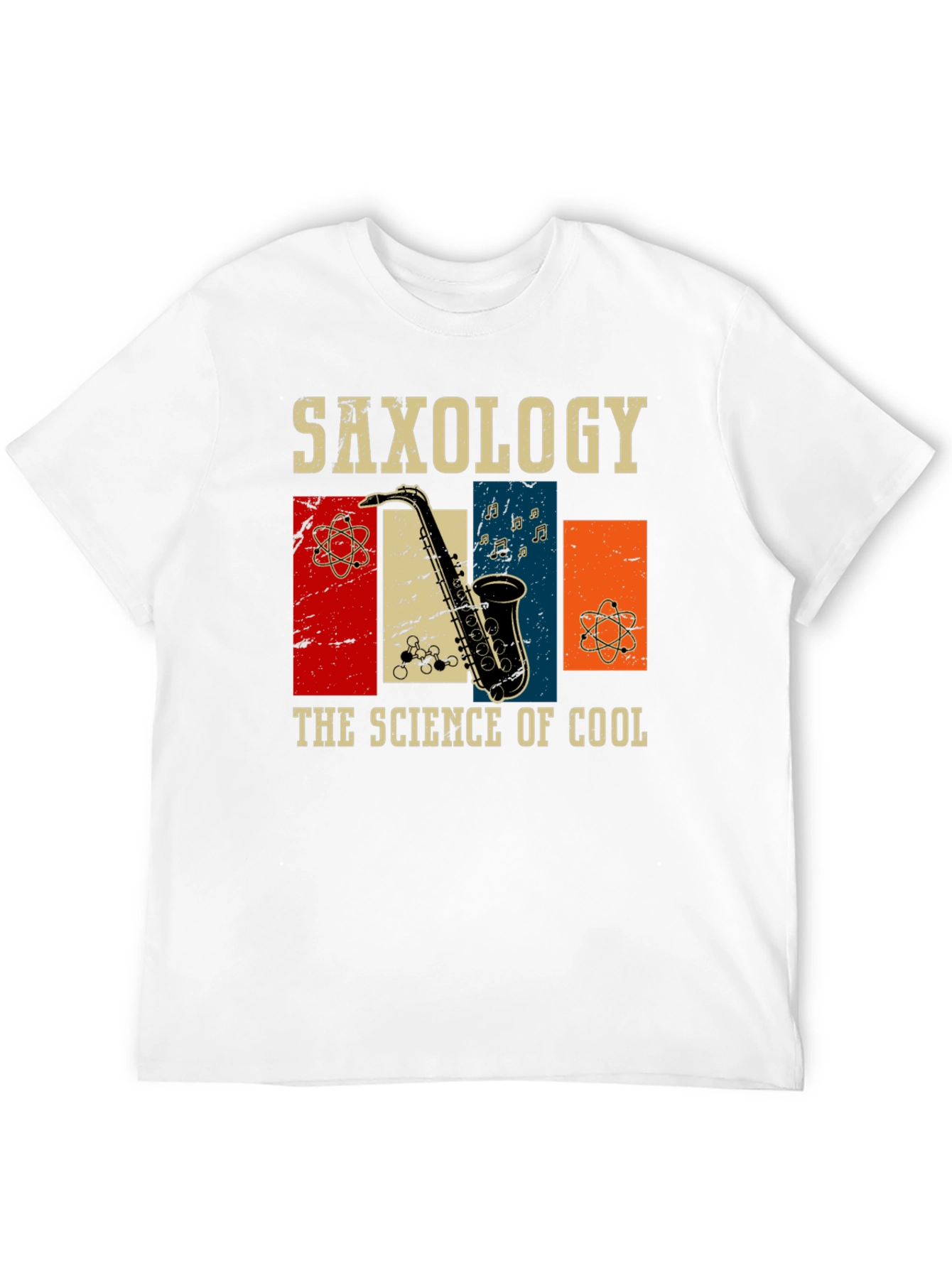 Saxology Science of Cool Graphic T-Shirt