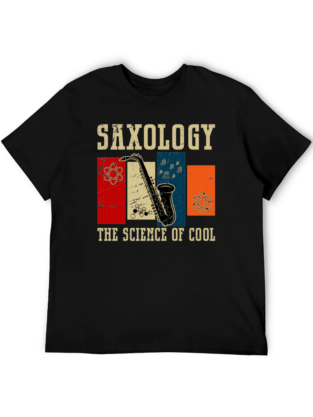 Saxology Science of Cool Graphic T-Shirt