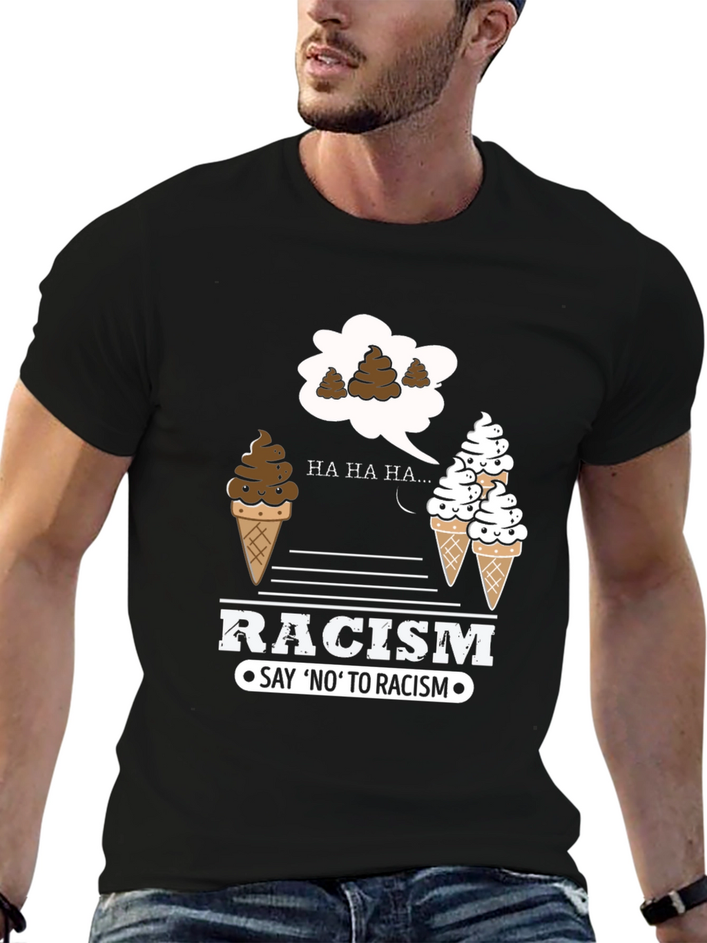 Anti-Racism Graphic T-Shirt