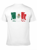 Mexico Flag T-Shirt - Distressed Graphic Tee