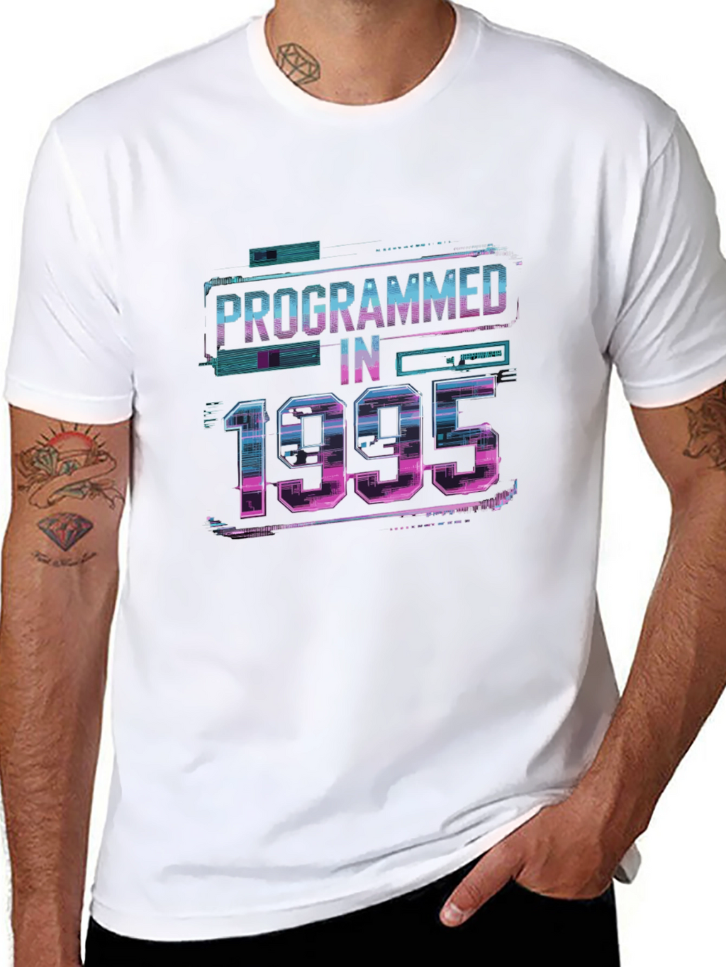 Programmed in 1995 Graphic T-Shirt